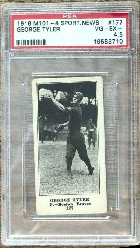 1916 George Tyler #177