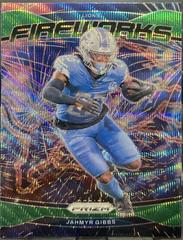 Jahmyr Gibbs [Wave Green] #7 Prices | 2024 Panini Prizm Fireworks