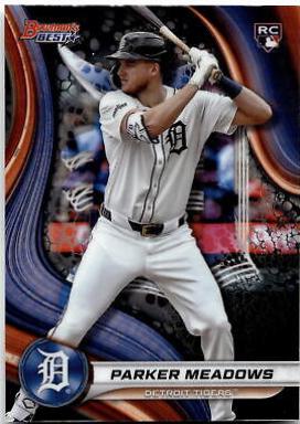 Parker Meadows #27 Baseball Cards 2024 Bowman's Best