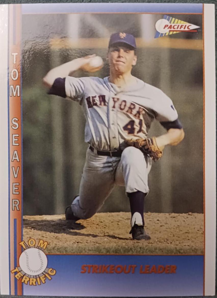Tom Seaver #17 Baseball Cards 1992 Pacific Tom Seaver