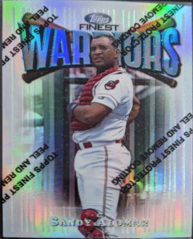 Sandy Alomar #113 1997 Finest Baseball