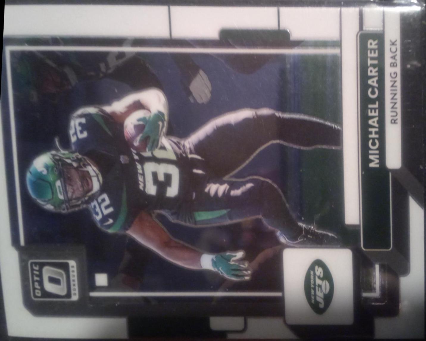 Michael Carter #152 2022 Panini Donruss Optic Football