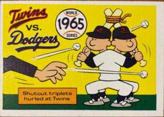 1965 Dodgers, Twins