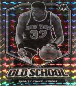 Patrick Ewing #2 Basketball Cards 2019 Panini Mosaic Old School