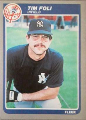 Tim Foli #126 1985 Fleer Baseball