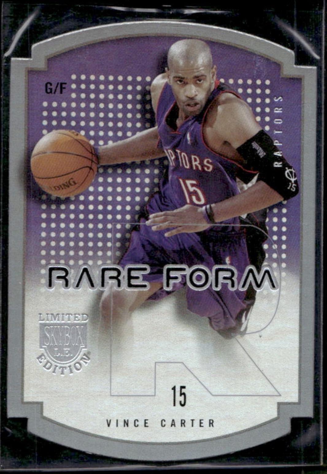 Vince Carter #1 2003 Skybox Le Rare Form Basketball