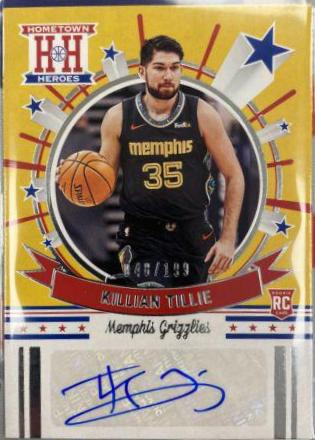 Killian Tillie #HH-KLT 2020-21 Panini Chronicles Basketball Hometown Heroes Rookie Autographs