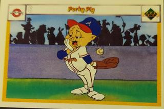 Porky Pig Braves Looney Tunes All Stars