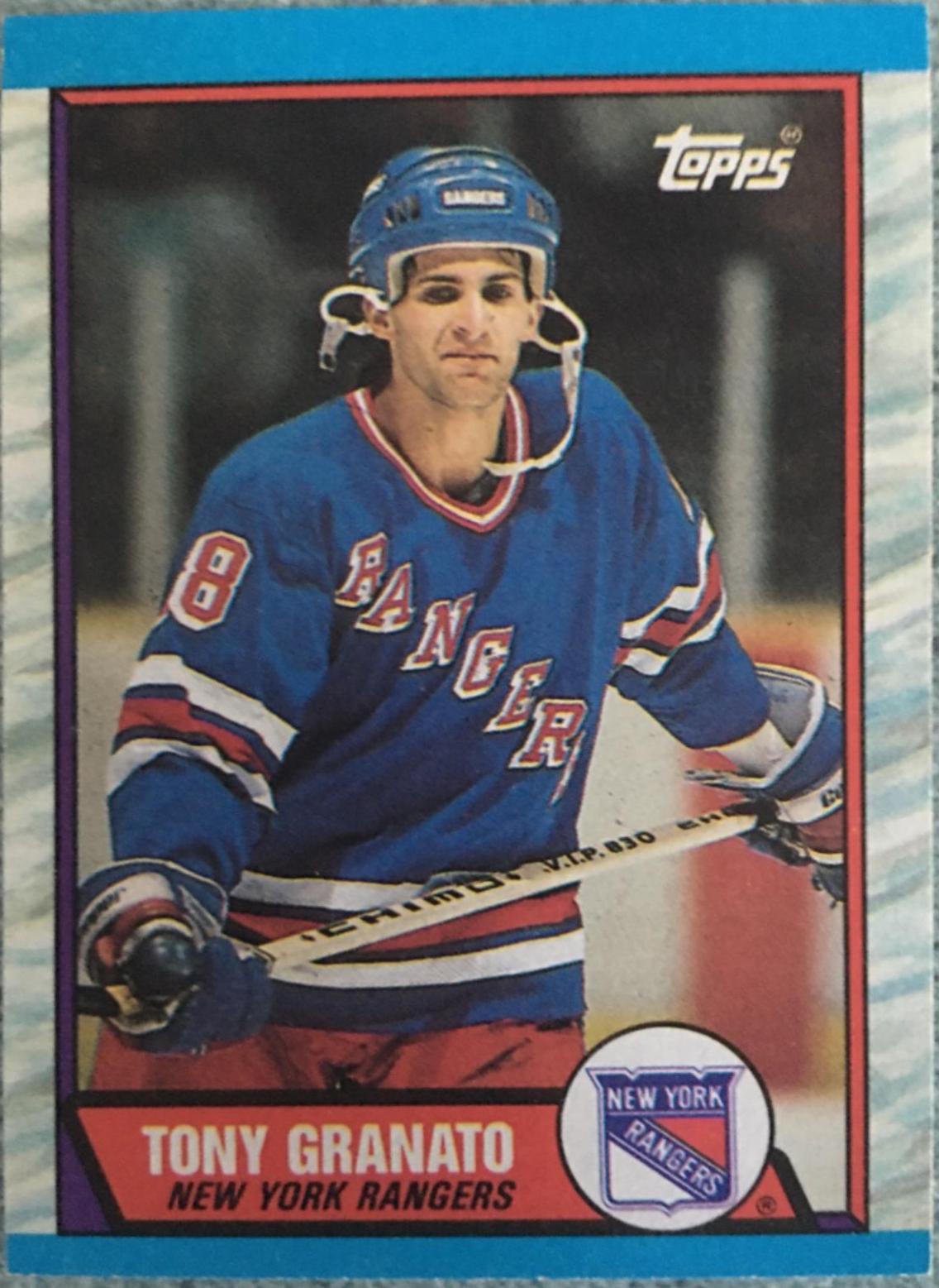 Tony Granato #161 Hockey Cards 1989 Topps