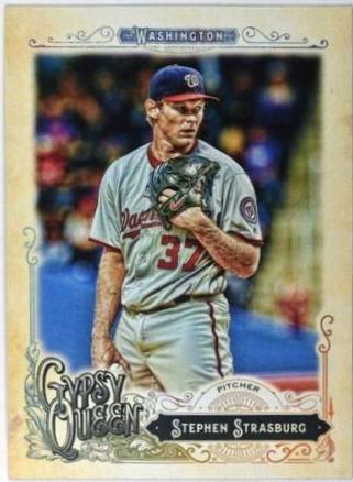 Stephen Strasburg #7 Baseball Cards 2017 Topps Gypsy Queen
