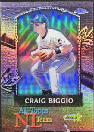 Craig Biggio #AT4 Baseball Cards 2000 Topps Chrome All Topps