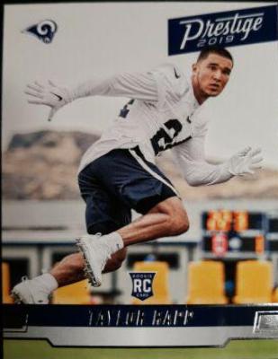 Taylor Rapp #215 Football Cards 2019 Panini Prestige