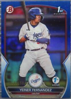 Yeiner Fernandez [Blue] #BPPF-138