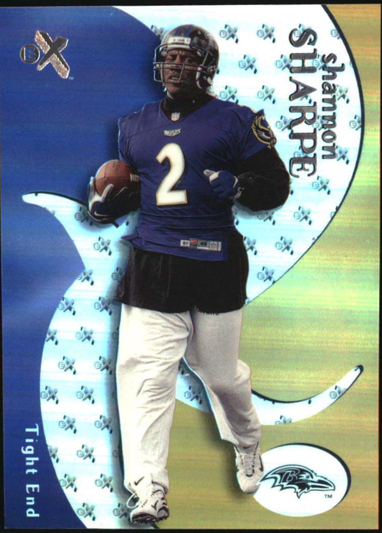 Shannon Sharpe #17 Football Cards 2000 Fleer E X