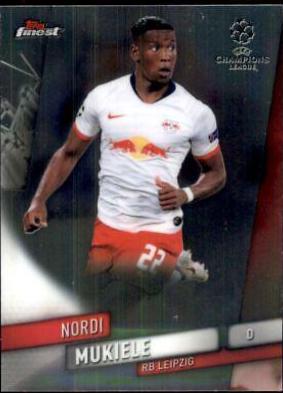 Nordi Mukiele #5 Soccer Cards 2019 Finest UEFA Champions League