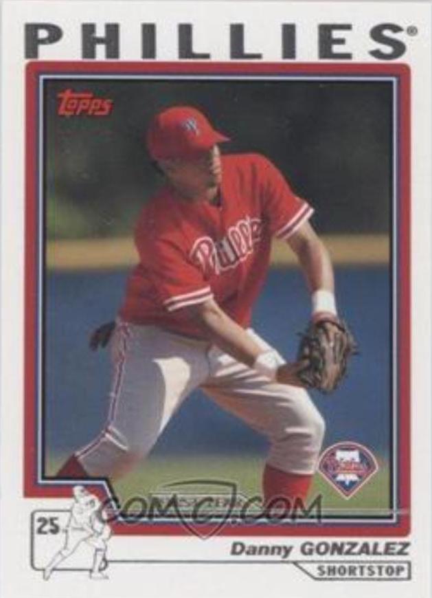 Danny Gonzalez #T146 Baseball Cards 2004 Topps Traded