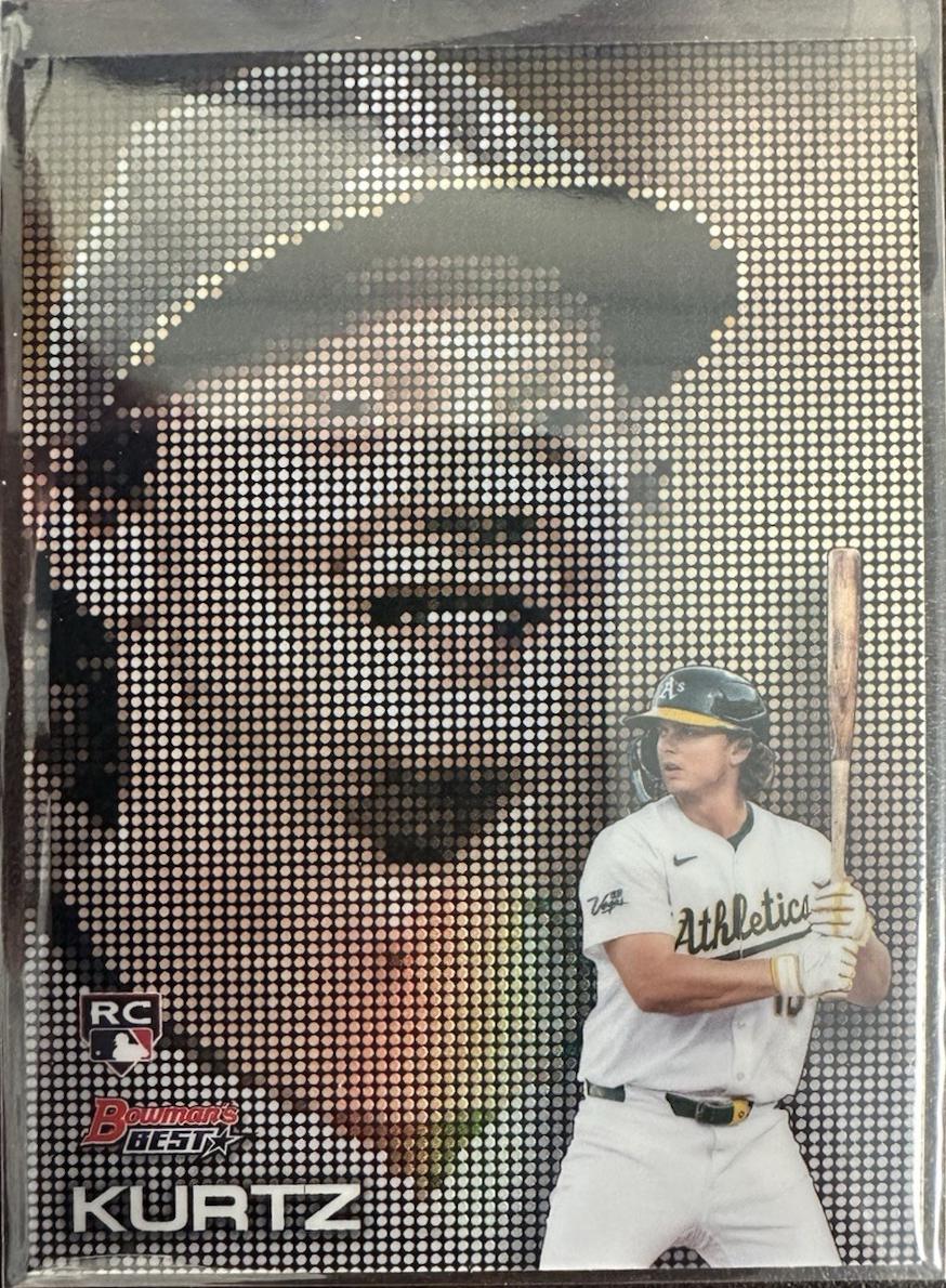 Nick Kurtz #P-8 Prices | 2025 Bowman's Best Pixel Portrait