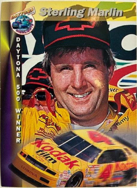 Sterling Marlin #DB 4 Racing Cards 1994 Power Racing Pro Set NASCAR