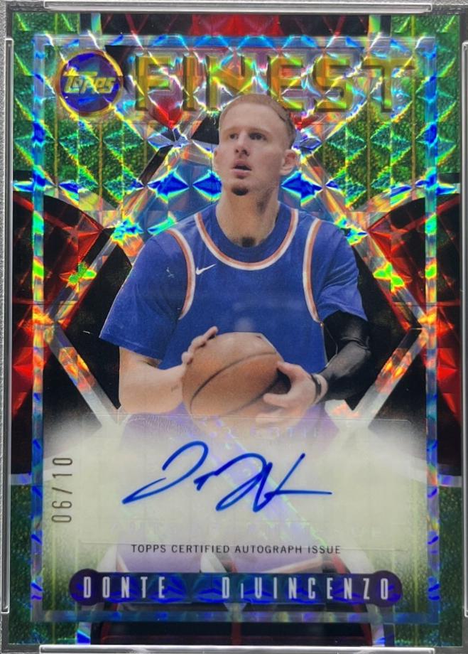 Donte DiVincenzo [Red Black Vapor Refractor] #FLA-DD