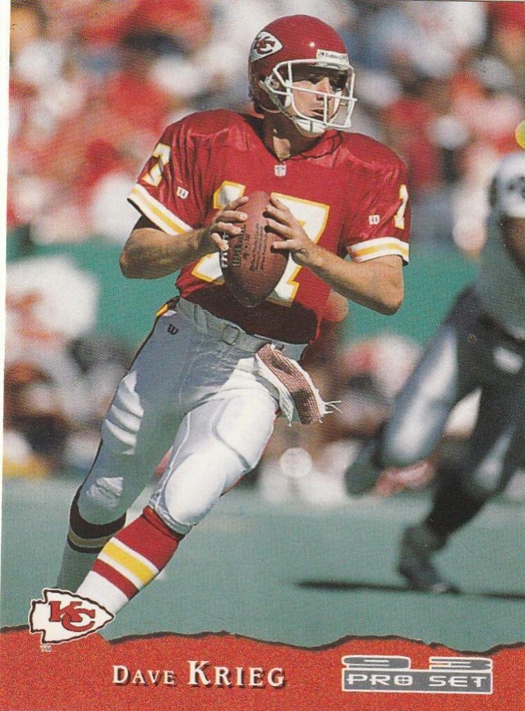 Dave Krieg #208 1993 Pro Set Football