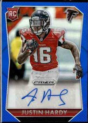 Justin Hardy [Blue Prizm] #RS-JH
