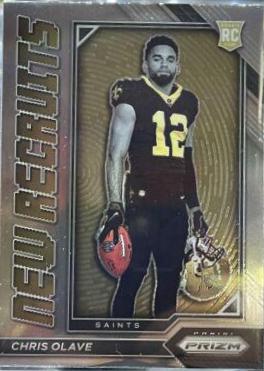 Chris Olave #NR-6 Football Cards 2022 Panini Prizm New Recruits