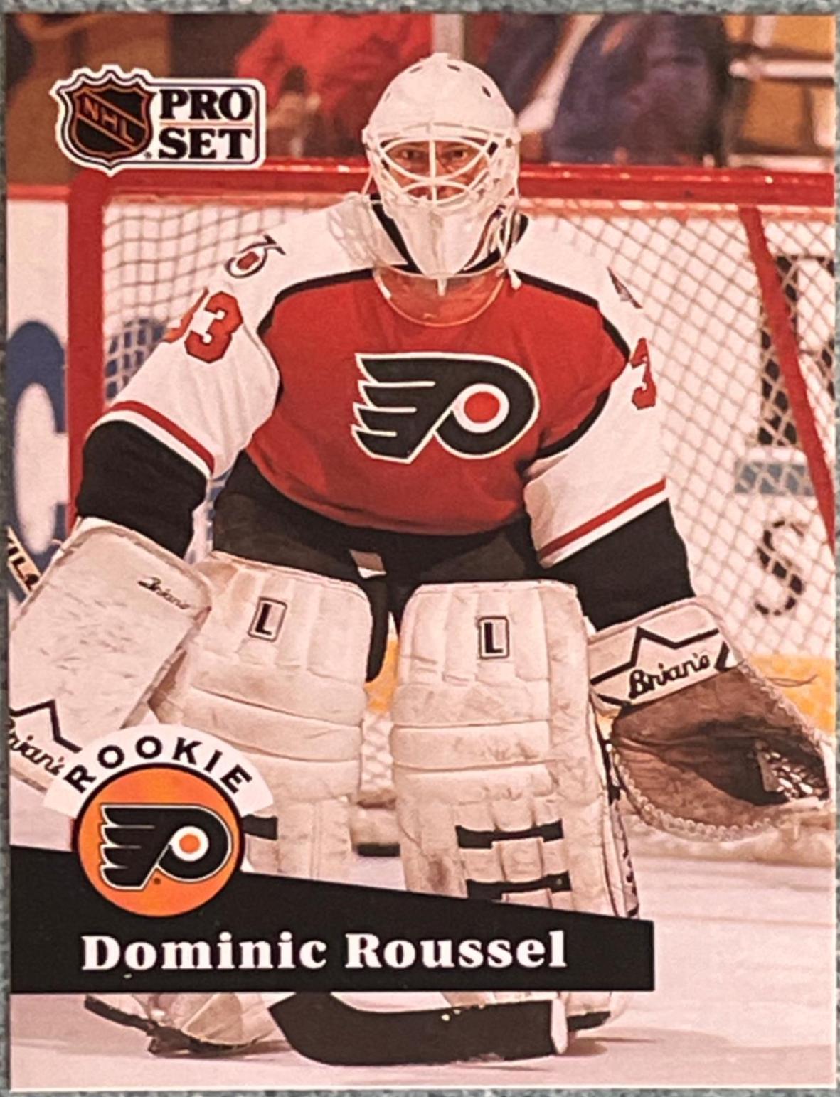 Dominic Roussel #552 Hockey Cards 1991 Pro Set