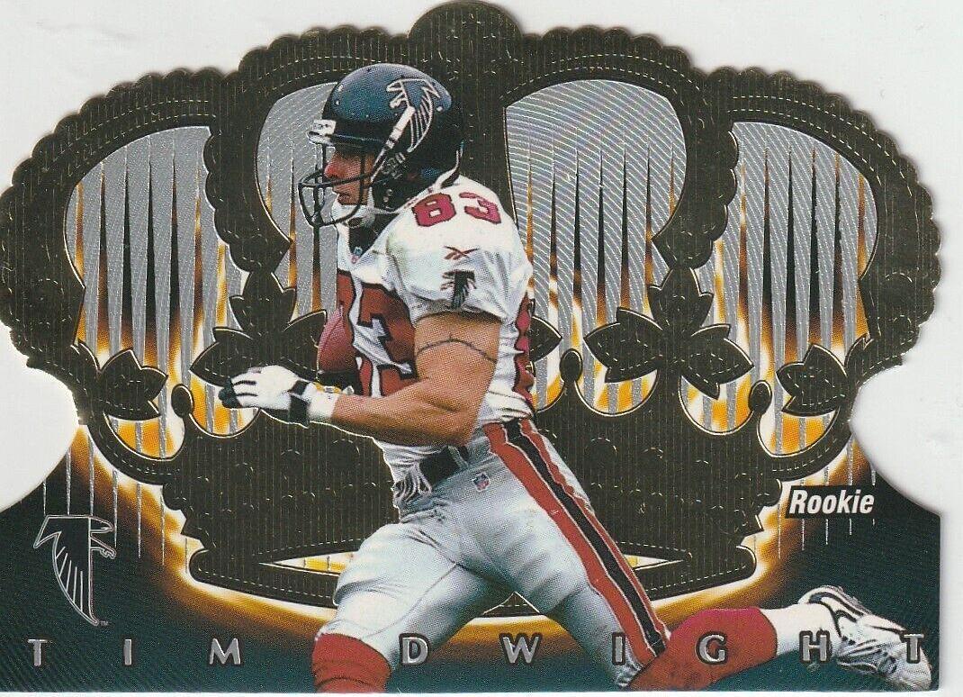 Tim Dwight #7 Football Cards 1998 Pacific Crown Royale