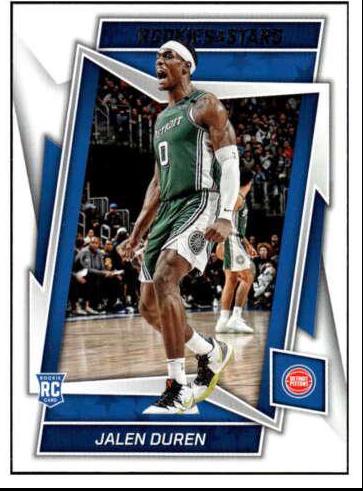 Jalen Duren #613 Basketball Cards 2022 Panini Chronicles