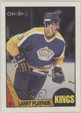 Larry Playfair #57 Hockey Cards 1987 O-Pee-Chee