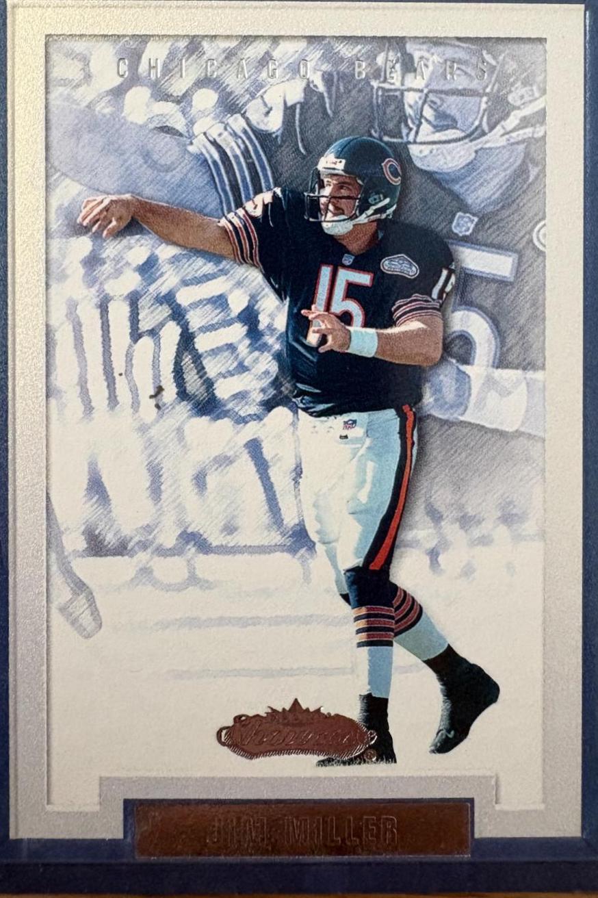 Jim Miller #80 2002 Fleer Showcase Football