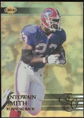 Antowain Smith #37 Football Cards 2000 Collector's Edge Graded