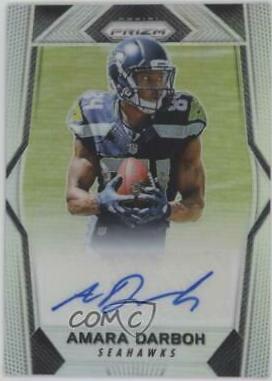 Amara Darboh #RA-AD Football Cards 2017 Panini Prizm Rookie Autographs