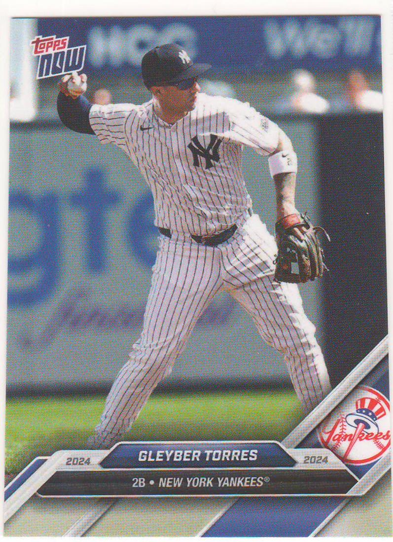 Gleyber Torres #OD-26 2024 Topps Now Road To Opening Day Baseball