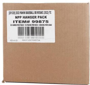 Hanger Box Baseball Cards 2022 Panini Mosaic