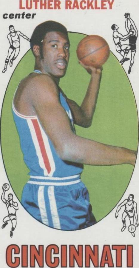 Luther Rackley #13 Basketball Cards 1969 Topps