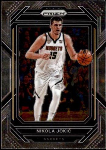 Nikola Jokic #39 Basketball Cards 2022 Panini Prizm
