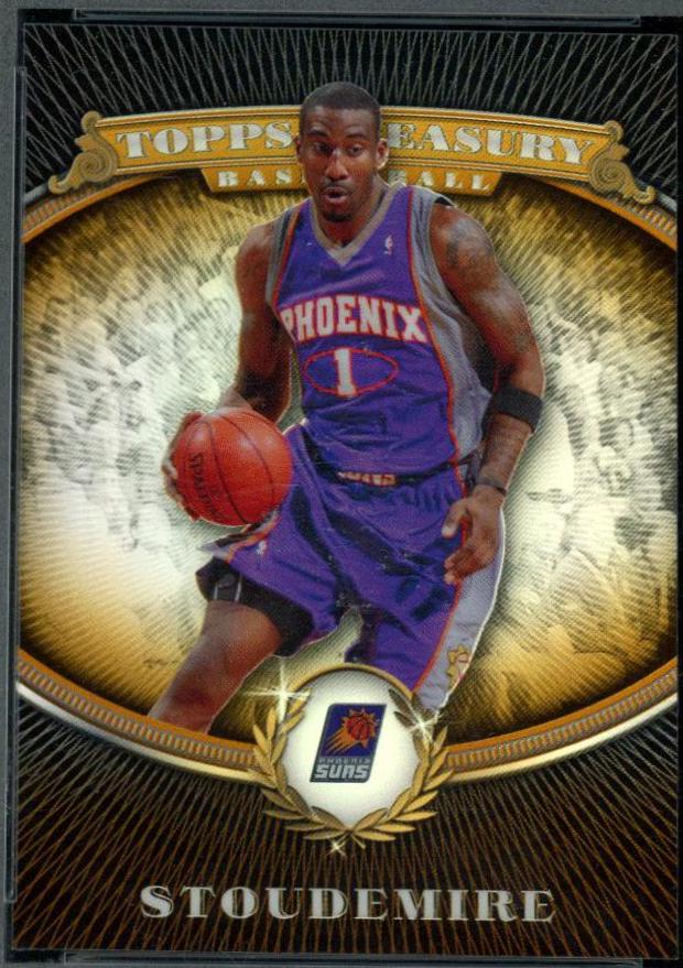 Amare Stoudemire Bronze Refractor #42 Basketball Cards 2008 Topps Treasury