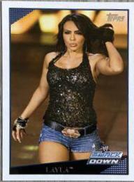 Layla #16 Wrestling Cards 2009 Topps WWE