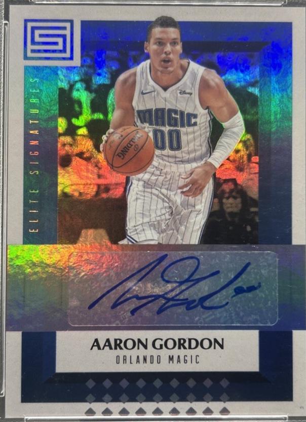 Aaron Gordon #10 2017 Panini Status Elite Signatures Basketball