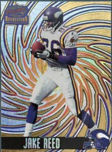 Jake Reed #80 1998 Pacific Revolution Football