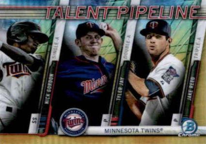 Nick Gordon, Tyler Jay, Jake Reed [Gold Refractor] #TP-MIN