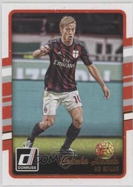 Keisuke Honda #4 Soccer Cards 2016 Panini Donruss