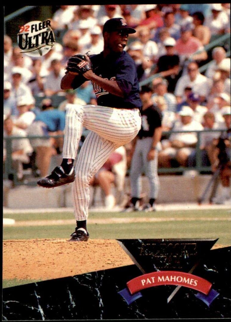Pat Mahomes #9 Baseball Cards 1992 Ultra All Rookies