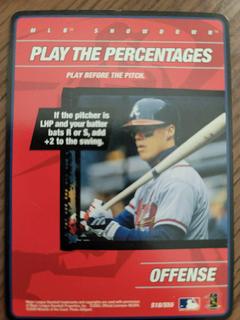 Play the percentages