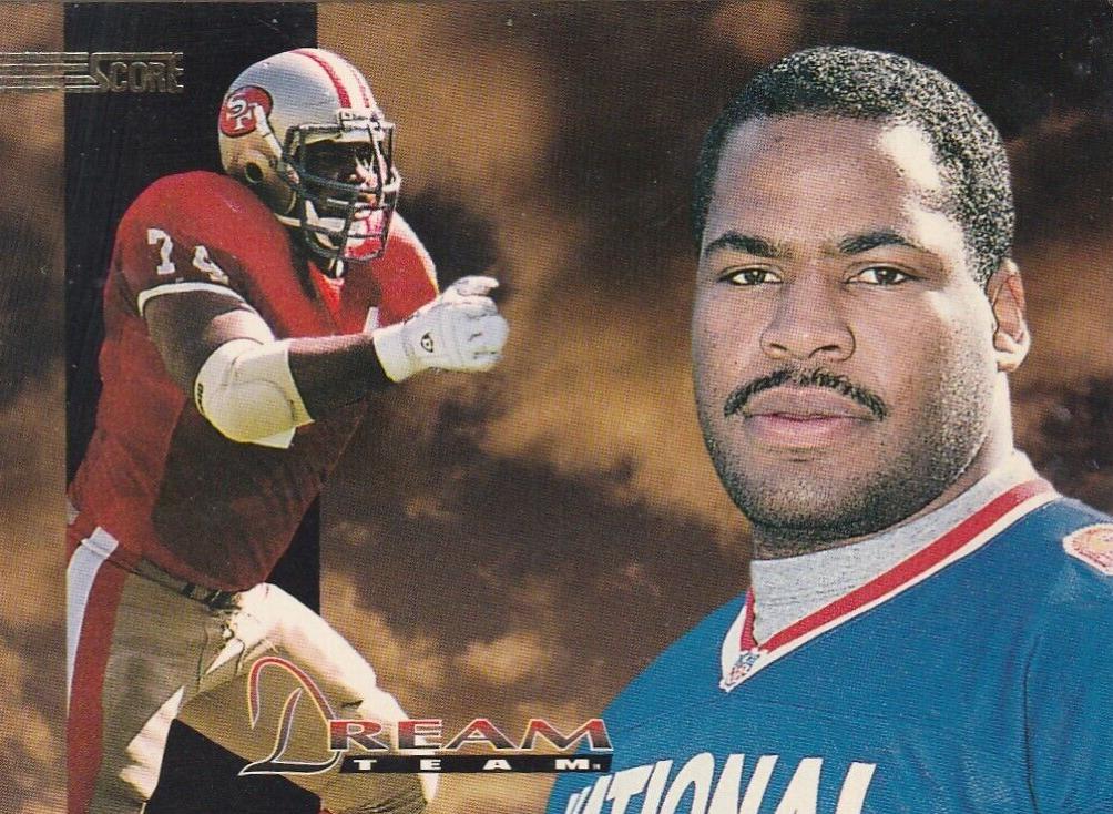 Steve Wallace #7 Football Cards 1993 Panini Score Dream Team