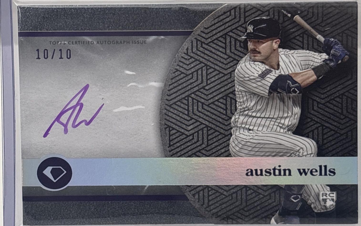 Austin Wells [Purple Ink Black] #WPA-AW
