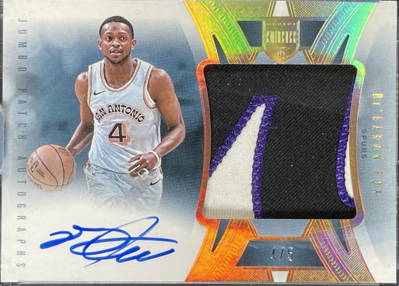 De'Aaron Fox [Gold] #6