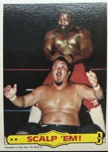 Scalp 'Em #24 Wrestling Cards 1985 Topps WWF