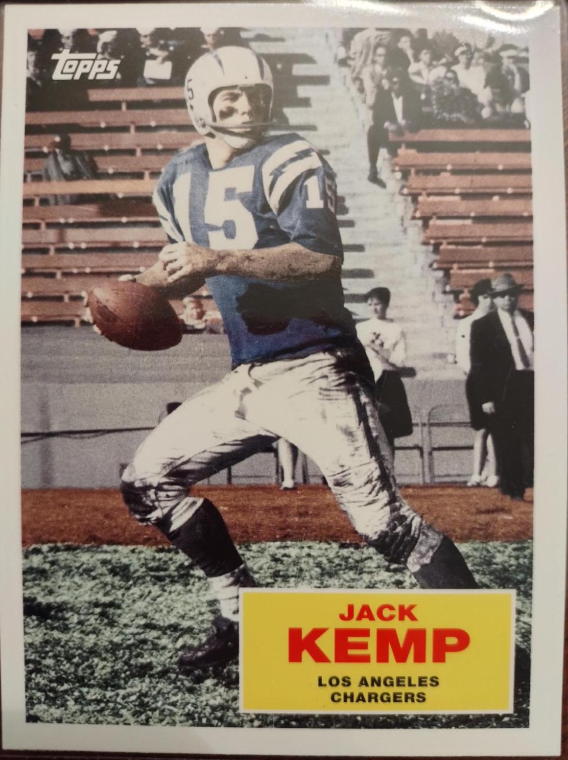 Jack Kemp #FB2 Football Cards 2009 Topps Flashback